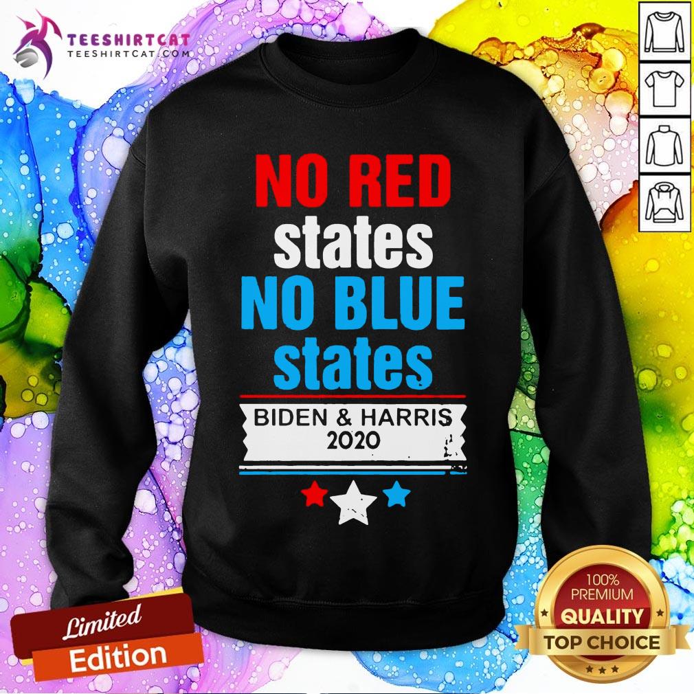 Good No Red States No Blue States Biden Harris 2020 T-shirt