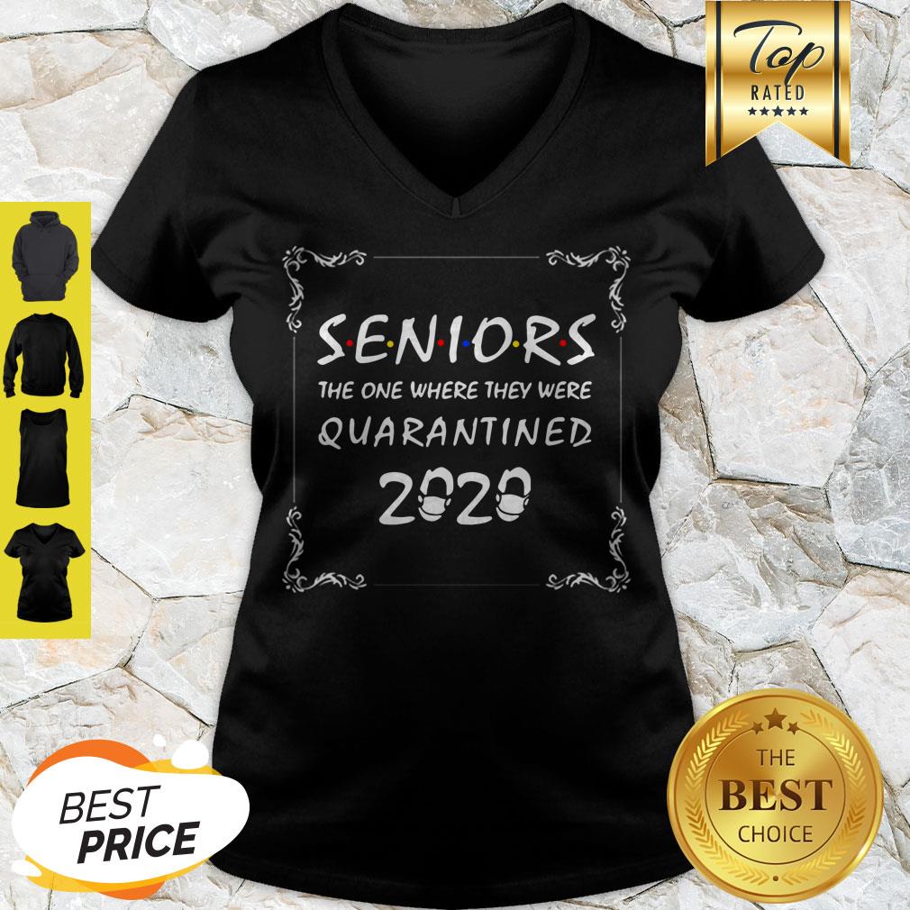 Good Seniors The One Where They Were Quarantined 2020 Friends Shirt