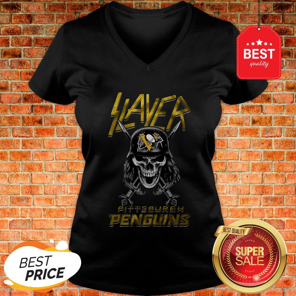 Good Skull Slayer Pittsburgh Penguins Logo Shirt