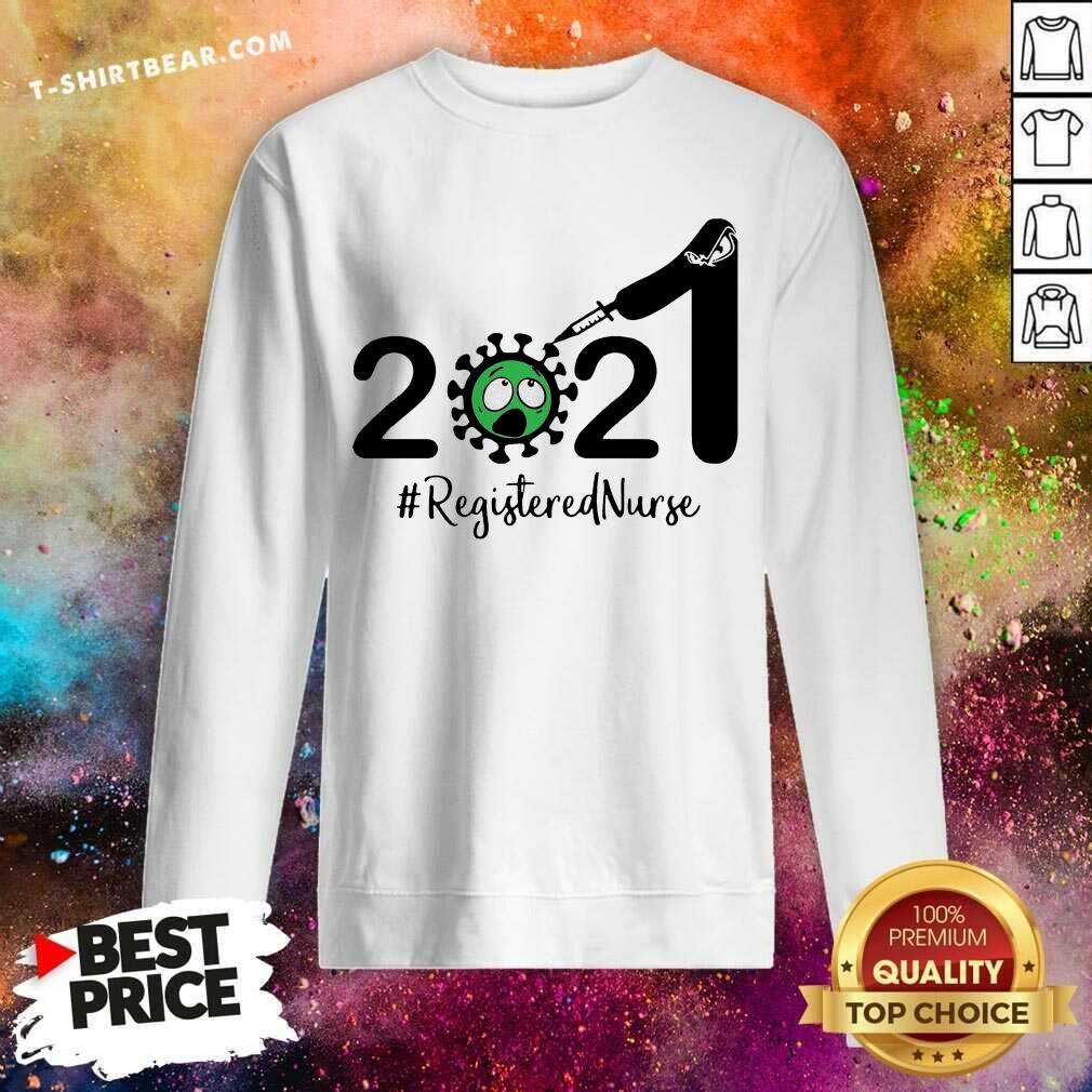 Grateful 2021 Coronavirus Registered Nurse Shirt