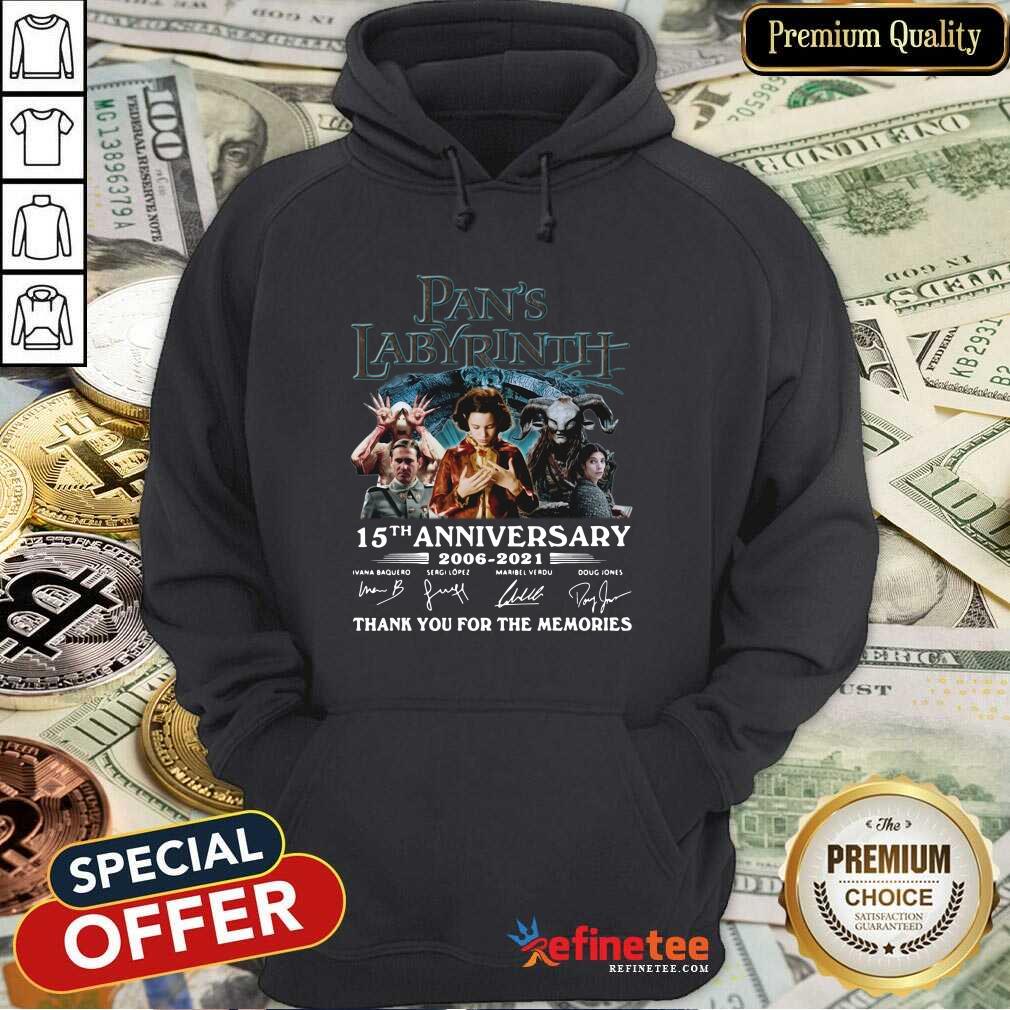 Great Labyrinth 15th Anniversary Thank You For The Memories Signatures Shirt