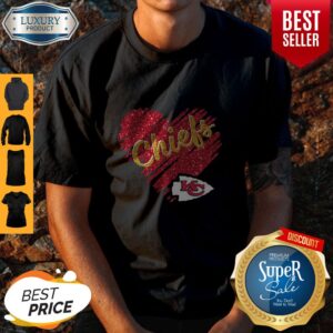 Diamond Heart Kansas City Chiefs Shirt