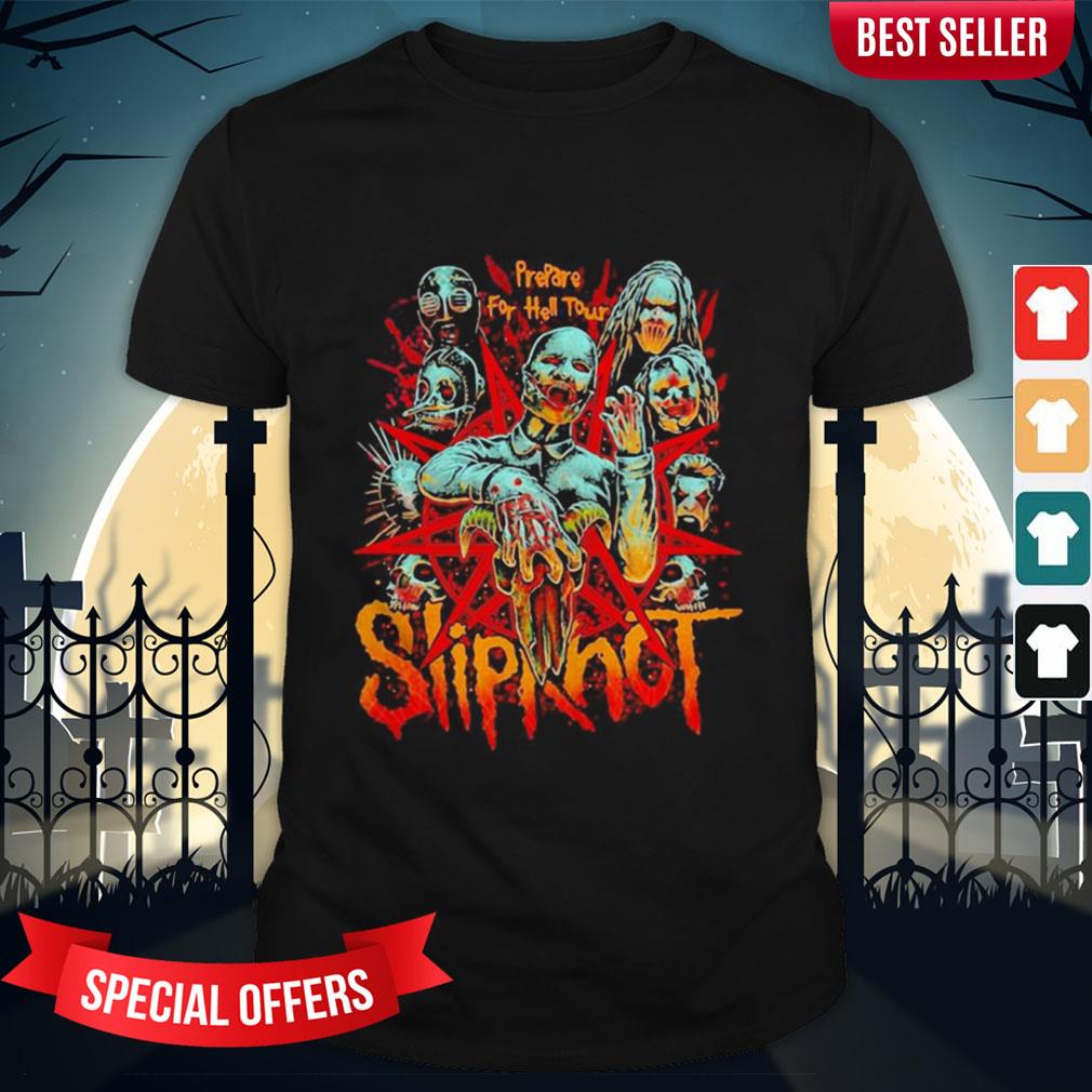 Halloween Slipknot Band Horror Prepare For Hell Tour Shirt