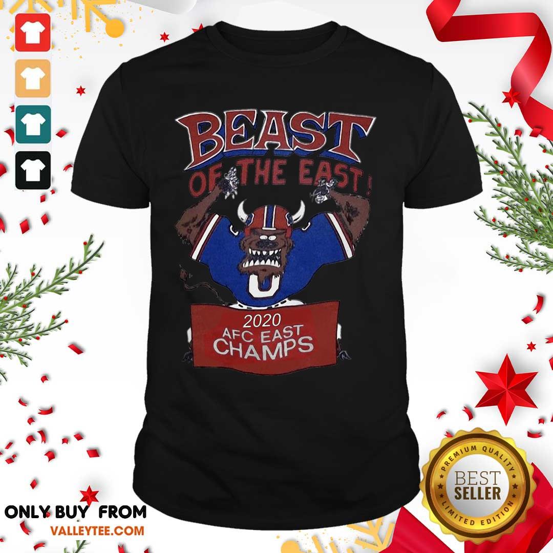 Happy Beast Of The East 2020 Afc East Champs Shirt