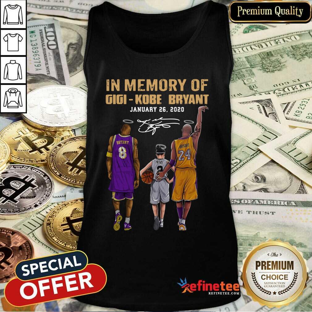 Happy In Memory Of Gigi Kobe Bryant January 26 2021 Shirt