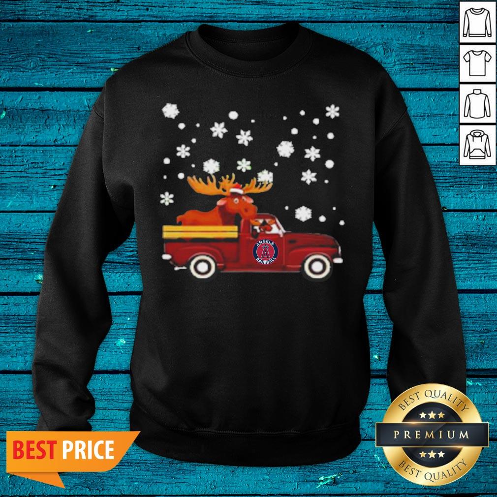 Happy Los Angeles Angels Bring Christmas Home MLB Christmas Shirt