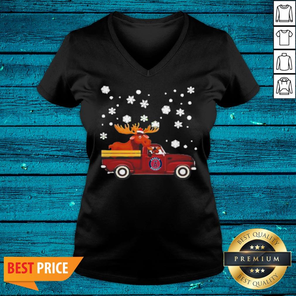 Happy Los Angeles Angels Bring Christmas Home MLB Christmas Shirt