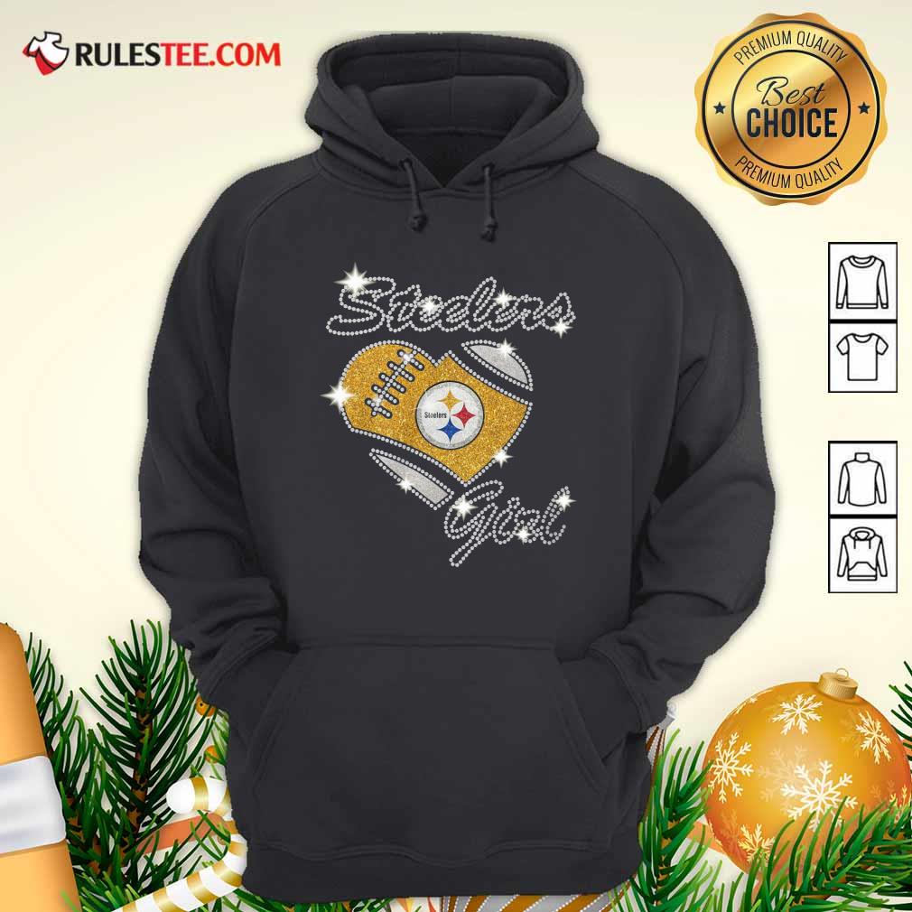 Happy Pittsburgh Steelers Girl Heart Diamond Shirt