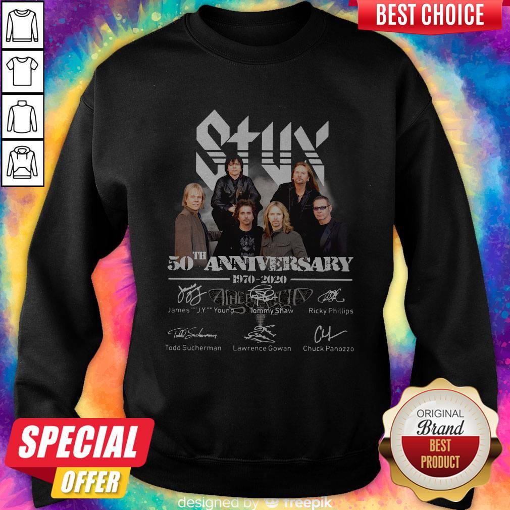 Happy Stux 50th Anniversary 1970 2020 Signatures Shirt