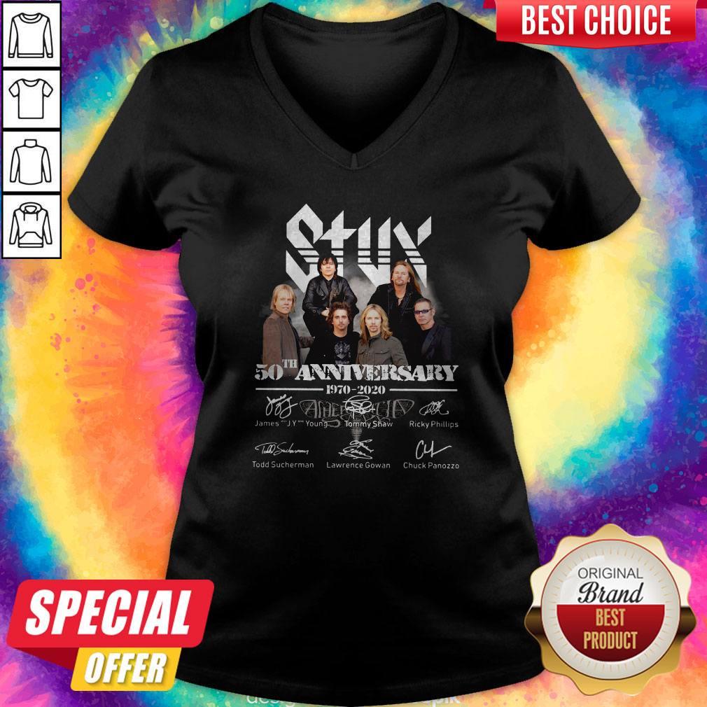 Happy Stux 50th Anniversary 1970 2020 Signatures Shirt