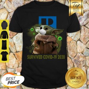 Nice Baby Yoda Realtors Survived Covid 19 2020 Tee Shirt