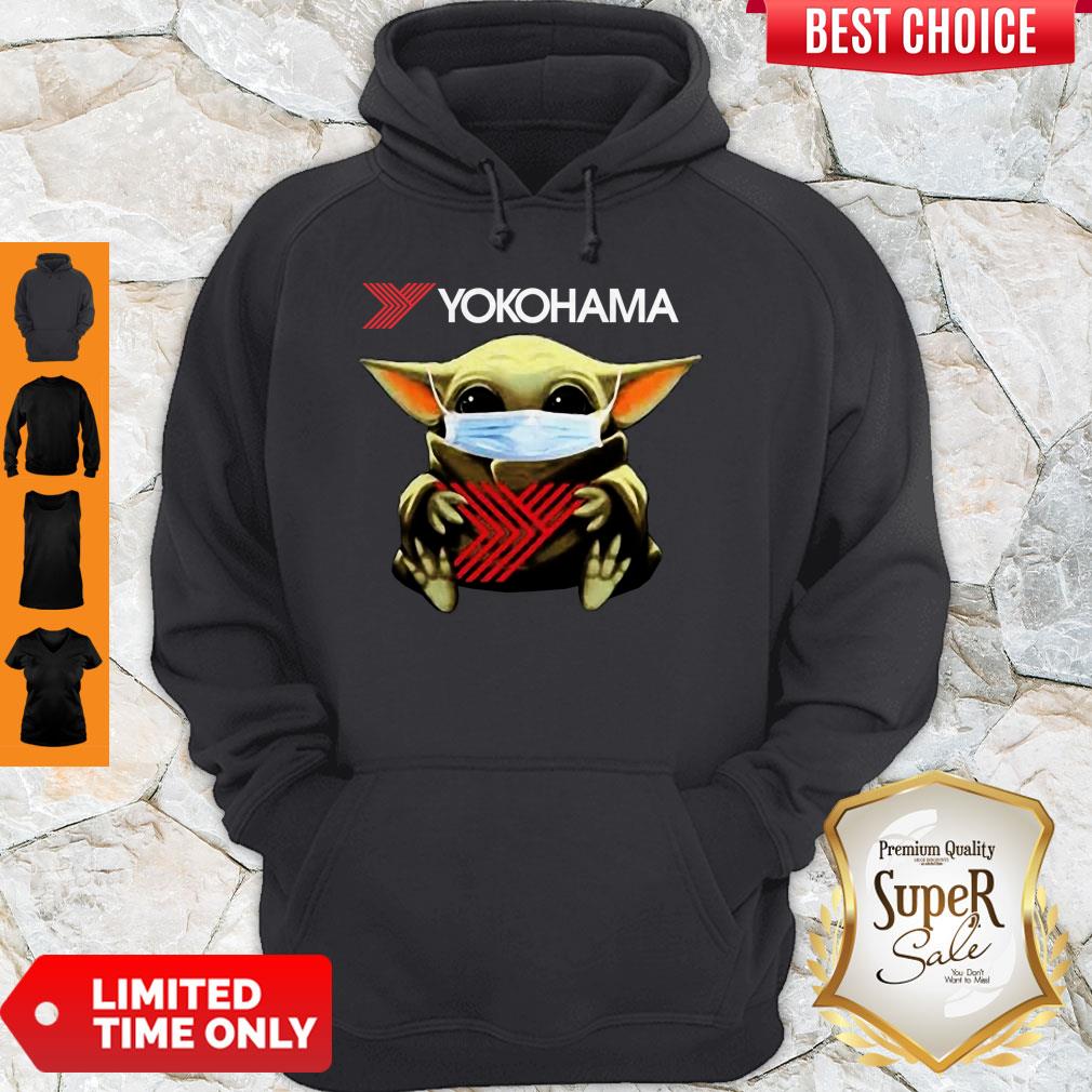 Cute Baby Yoda Face Mask Yokohama Shirt