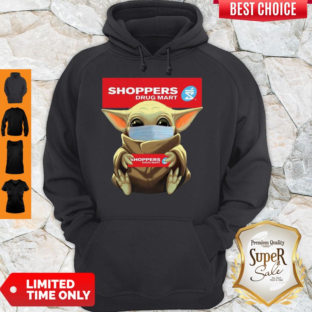 Cute Baby Yoda Face Mask Hug Shoppers Drug Mart Shirt