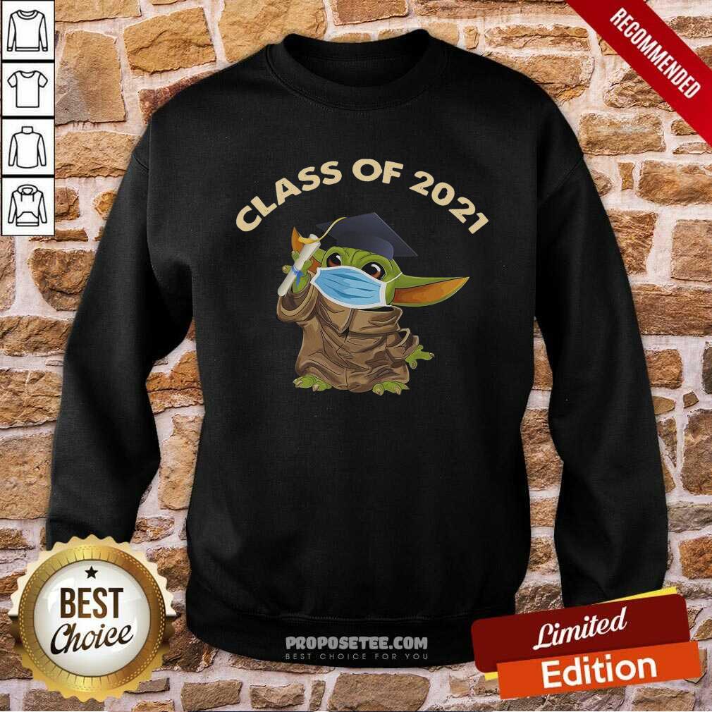 Hot Baby Yoda Face Mask Class Of Shirt