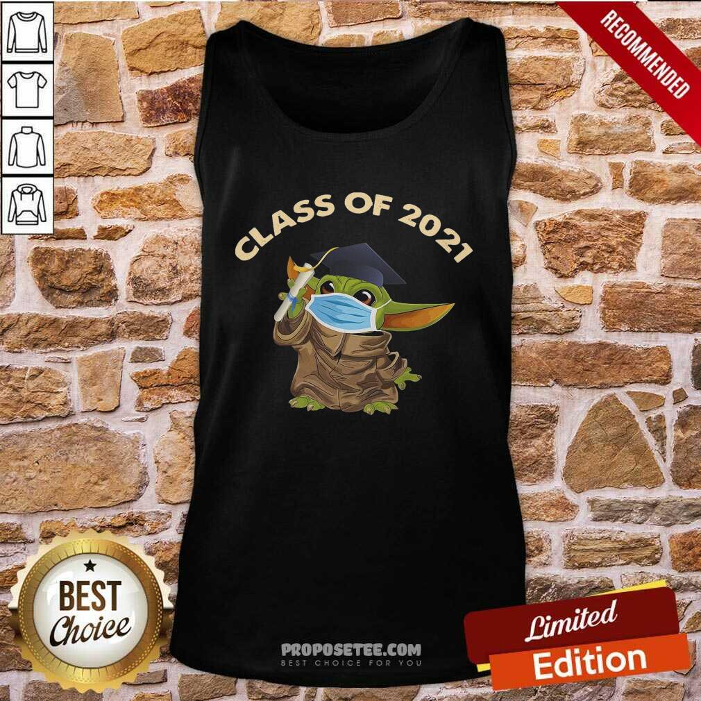 Hot Baby Yoda Face Mask Class Of Shirt