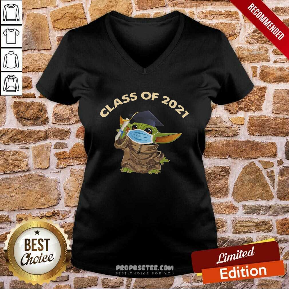 Hot Baby Yoda Face Mask Class Of Shirt