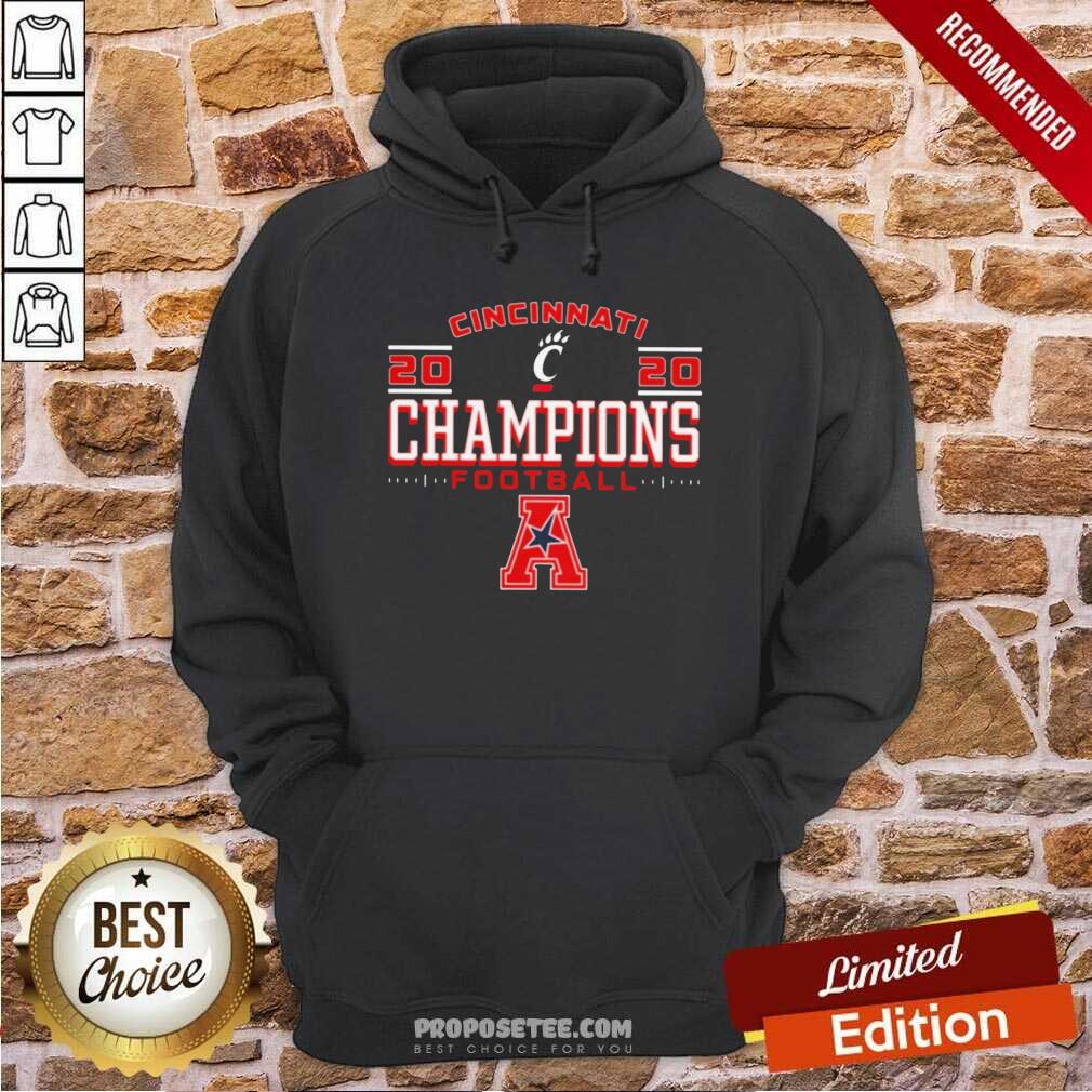 Hot Cincinnati Bearcats 2020 Acc Champions Football Shirt