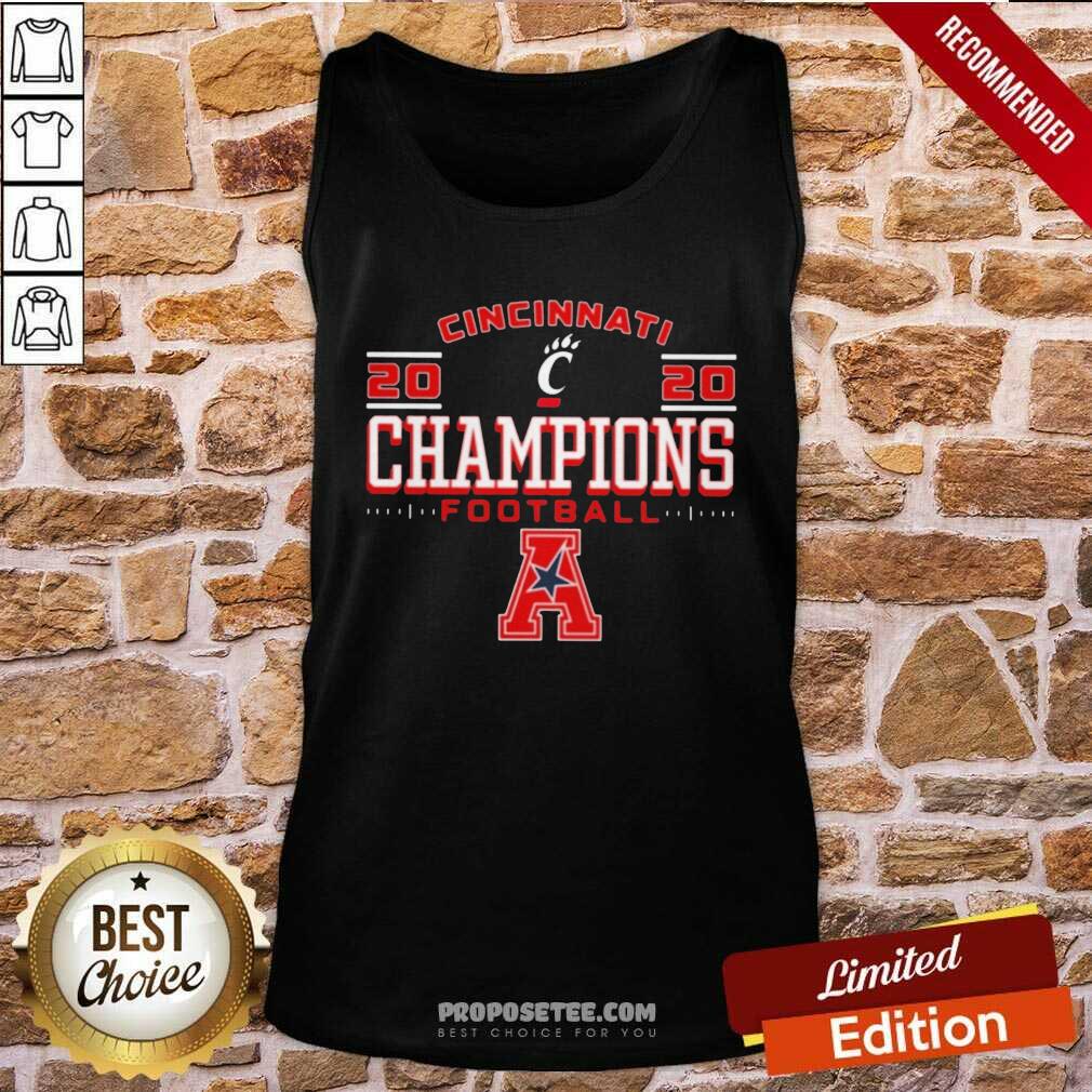 Hot Cincinnati Bearcats 2020 Acc Champions Football Shirt