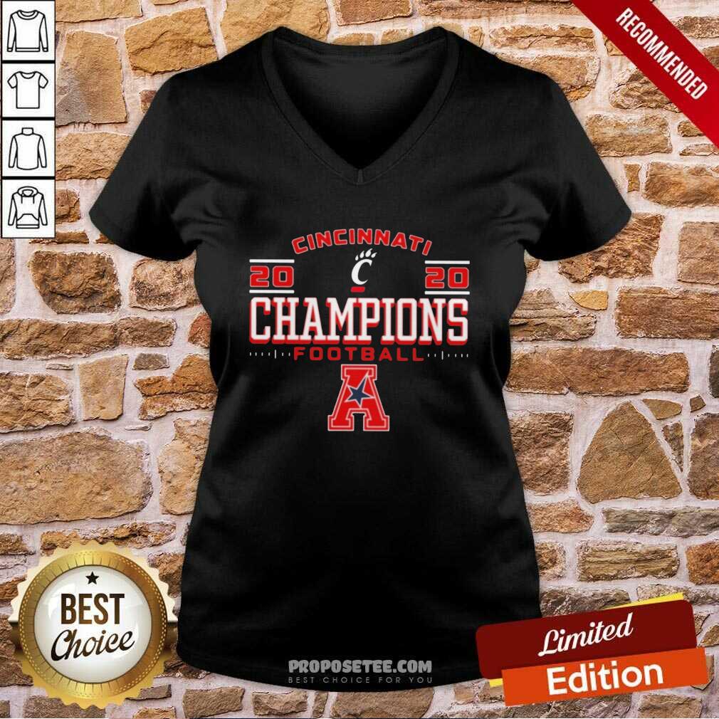 Hot Cincinnati Bearcats 2020 Acc Champions Football Shirt