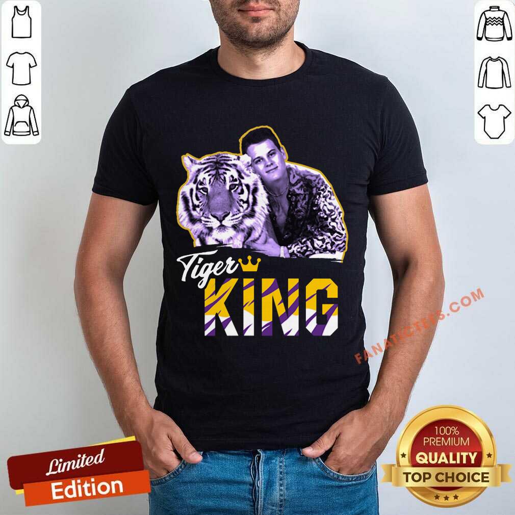 Hot Joe Burrow Joe Exotic Tigers King Shirt
