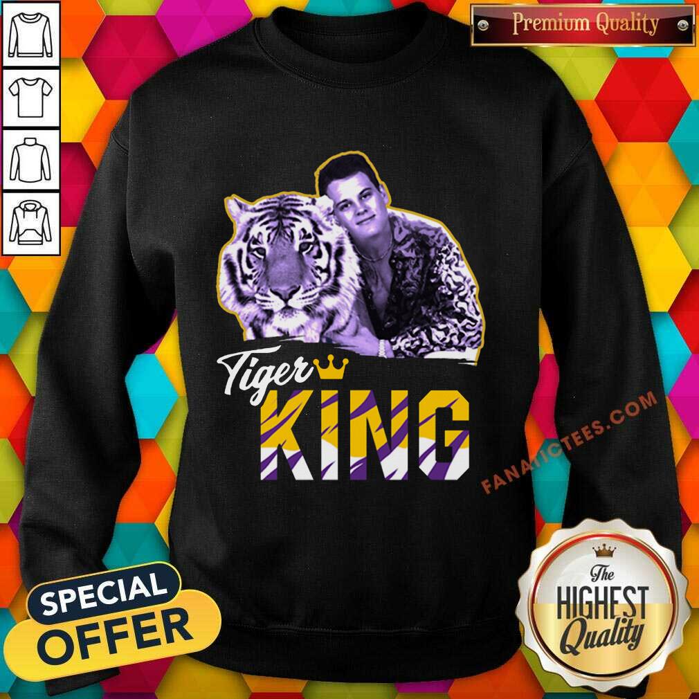Hot Joe Burrow Joe Exotic Tigers King Shirt