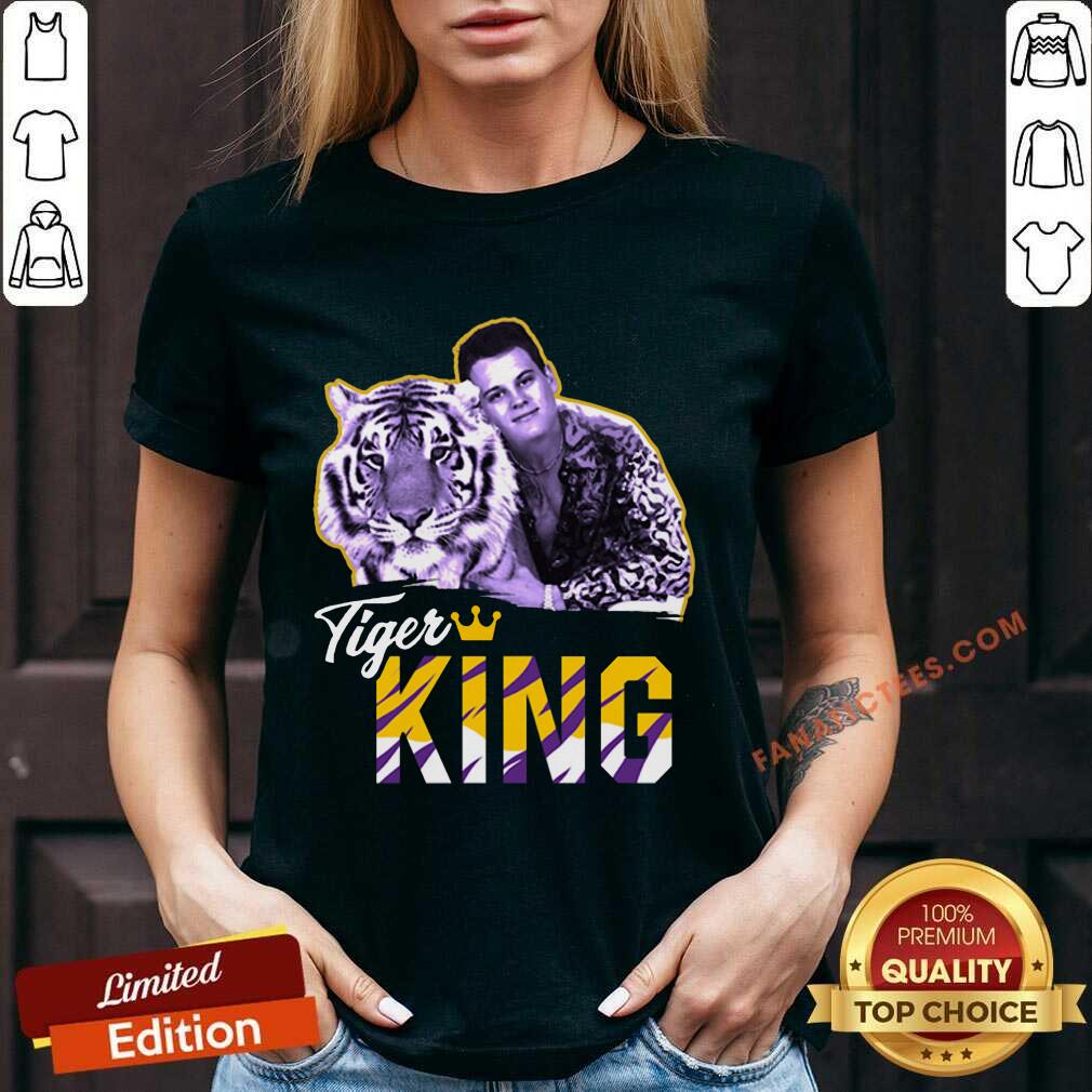 Hot Joe Burrow Joe Exotic Tigers King Shirt