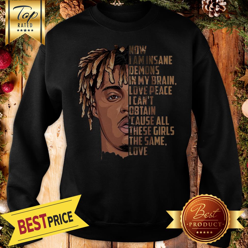 Hot Juice Wrld Now I Am Insane Demons In My Brain Shirt
