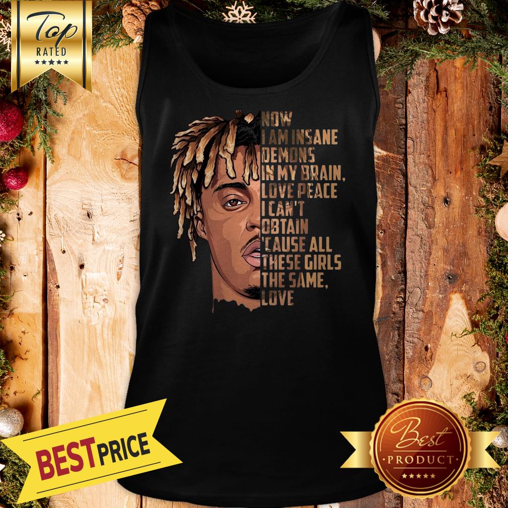 Hot Juice Wrld Now I Am Insane Demons In My Brain Shirt