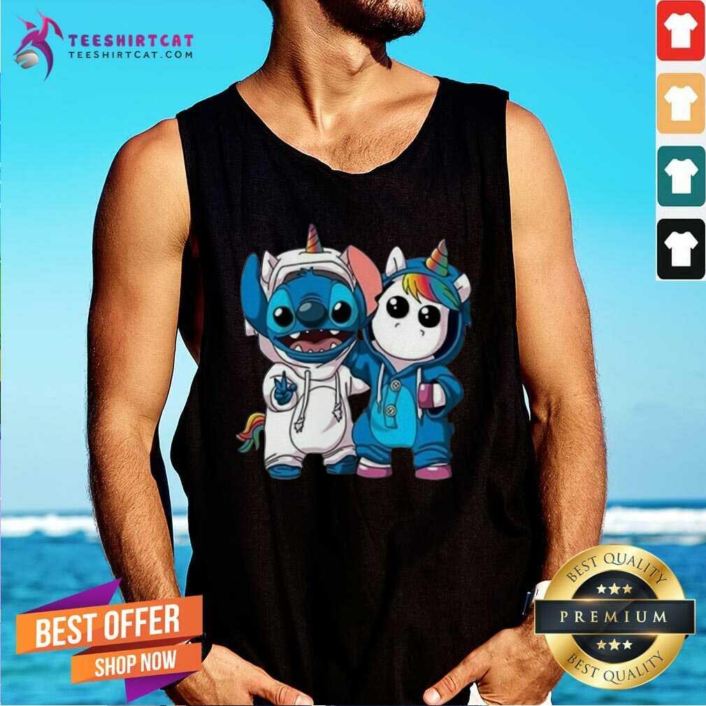 Hot Lilo And Stitch With Unicorn 2021 Shirt