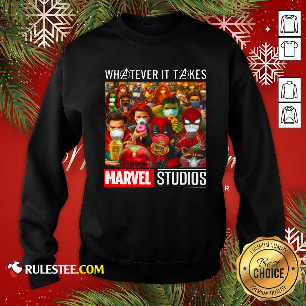 Hot Whatever It Takes Marvel Studios Avengers Face Mask Shirt