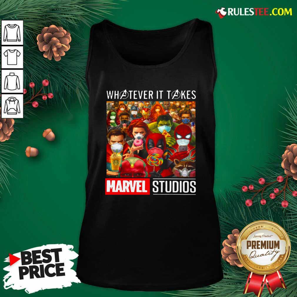 Hot Whatever It Takes Marvel Studios Avengers Face Mask Shirt
