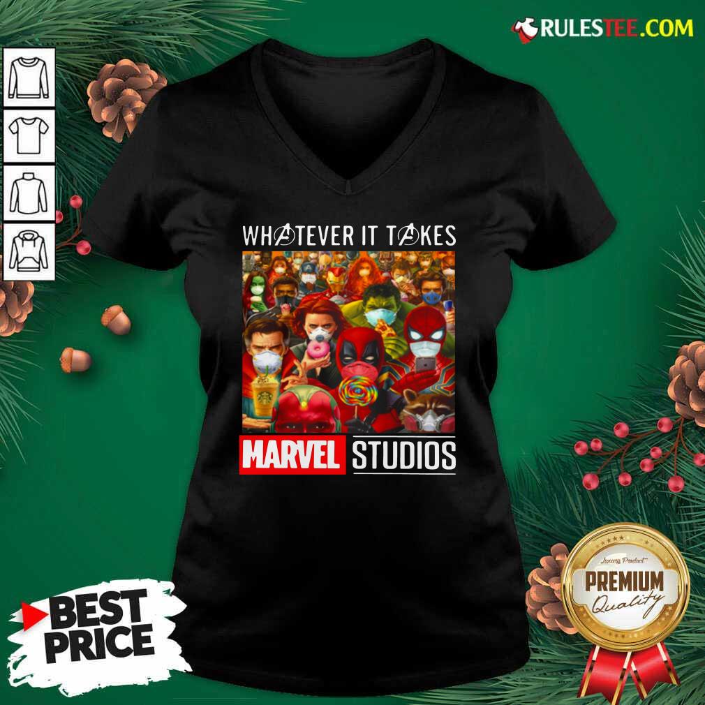 Hot Whatever It Takes Marvel Studios Avengers Face Mask Shirt