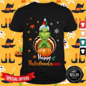 Grinch Happy Hallo Thanks Mas Shirt
