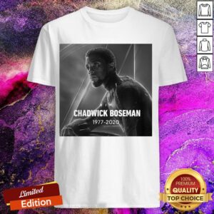 Rip Chadwick Boseman Black Panther 1977 2020 Thank You For The Memories Signature Shirt