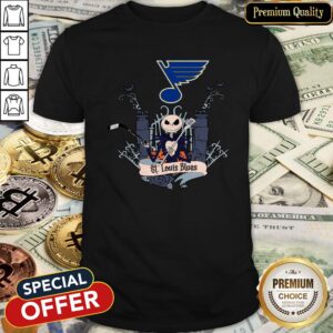 St. Louis Blues Jack Skellington This Is Halloween NHL Shirt
