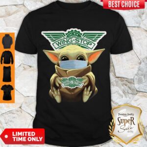 Good Baby Yoda Face Mask Hug The Wingstop Shirt
