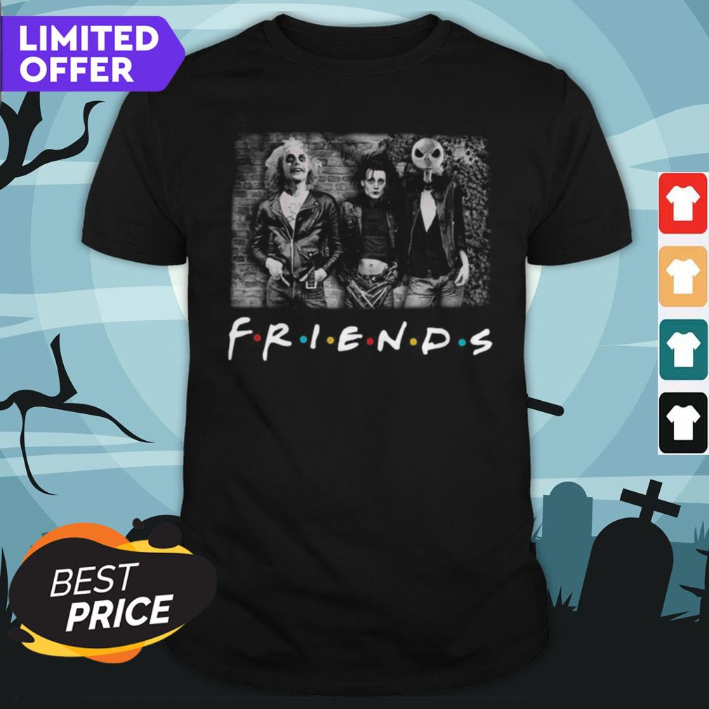 Jack Skeleton And Friend Halloween Shirt