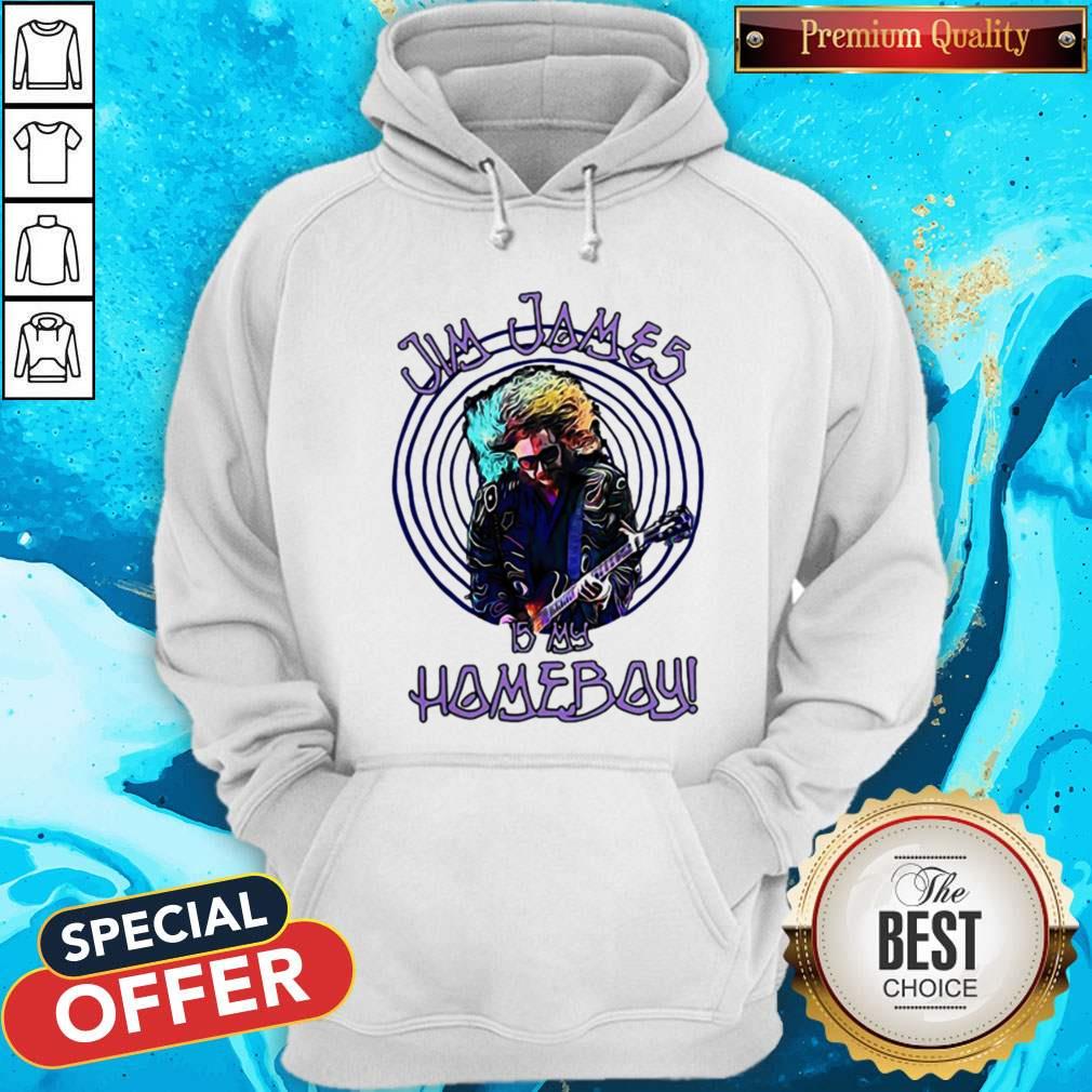 Jim James Is My Homeboy Playing Guitar Shirt