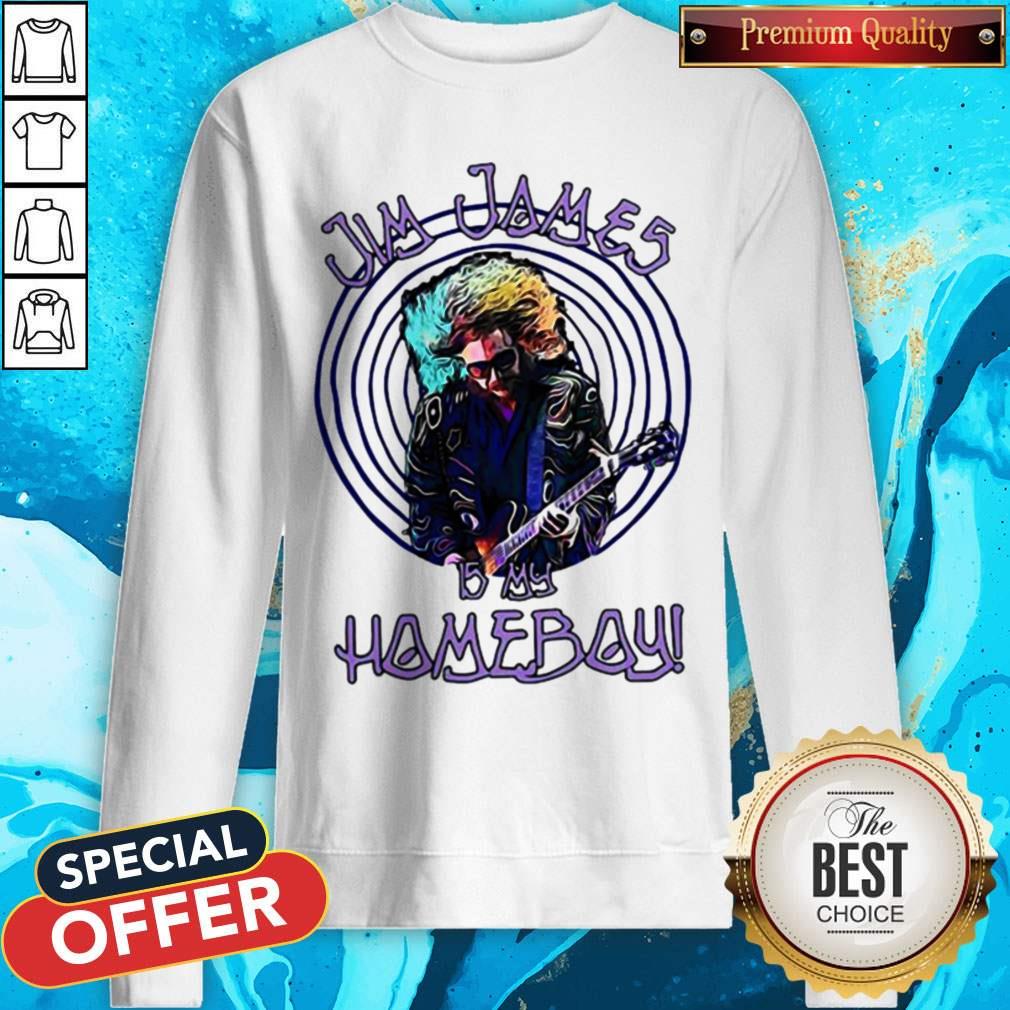 Jim James Is My Homeboy Playing Guitar Shirt