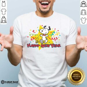 Happy Snoopy Happy New Year Shirt