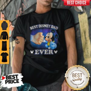A Beautiful Cooler And Pretty Mickey Mouse Best Disney Dad Ever Shirt