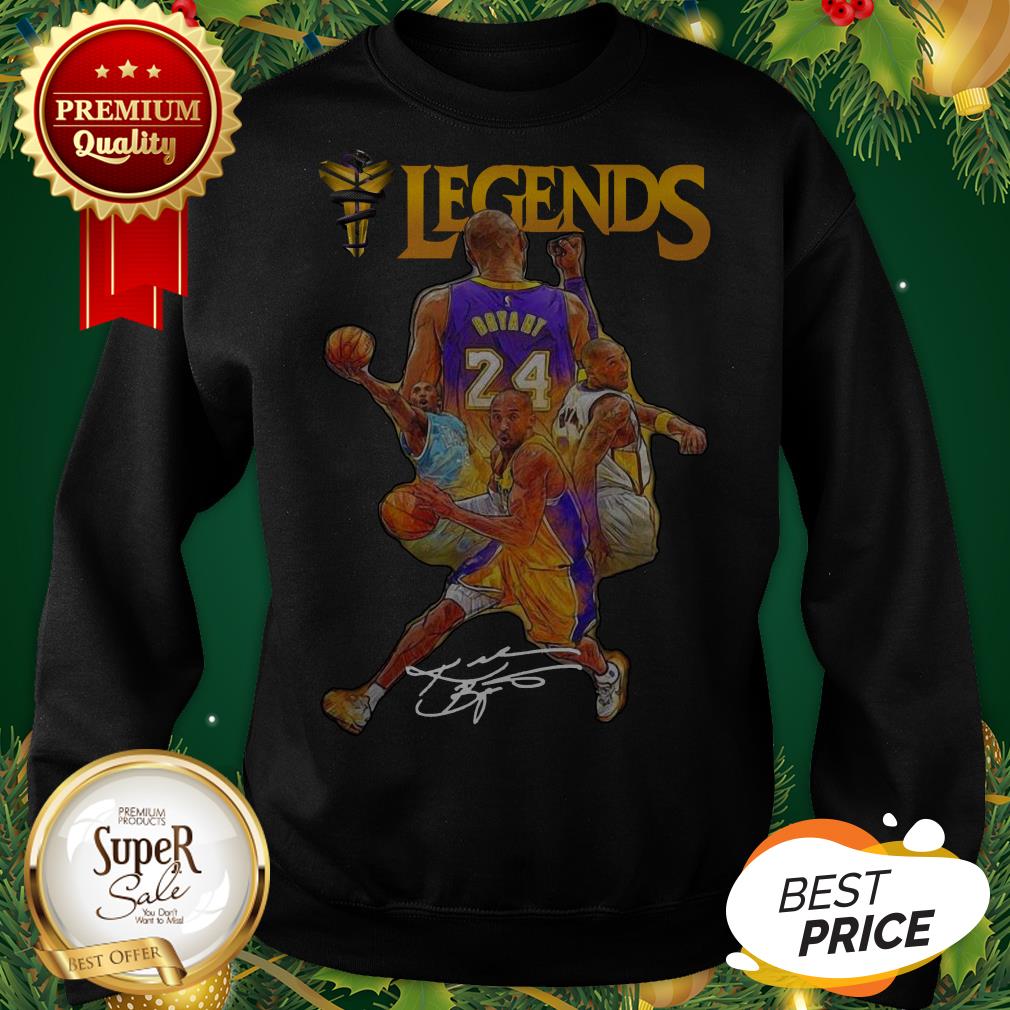 Kobe Bryant 24 Los Angeles Lakers Legends Signature Shirt