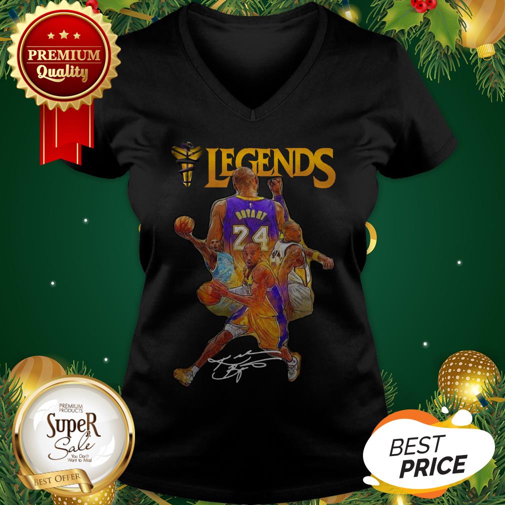 Kobe Bryant 24 Los Angeles Lakers Legends Signature Shirt