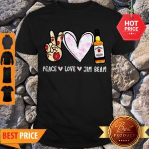 Official Peace Love Jim Beam Shirt