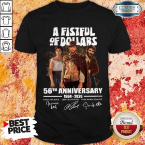 Top A Fistful Of Dollars 56th Anniversary 1964 2020 Signatures Shirt