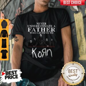 Never Underestimate A Father Who Listens To Korn Shirt