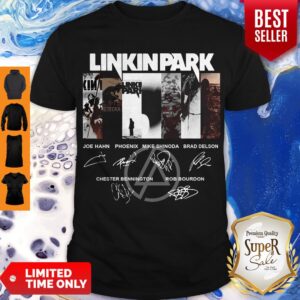 Hot Logo Linkin Park Band All Signature Shirt