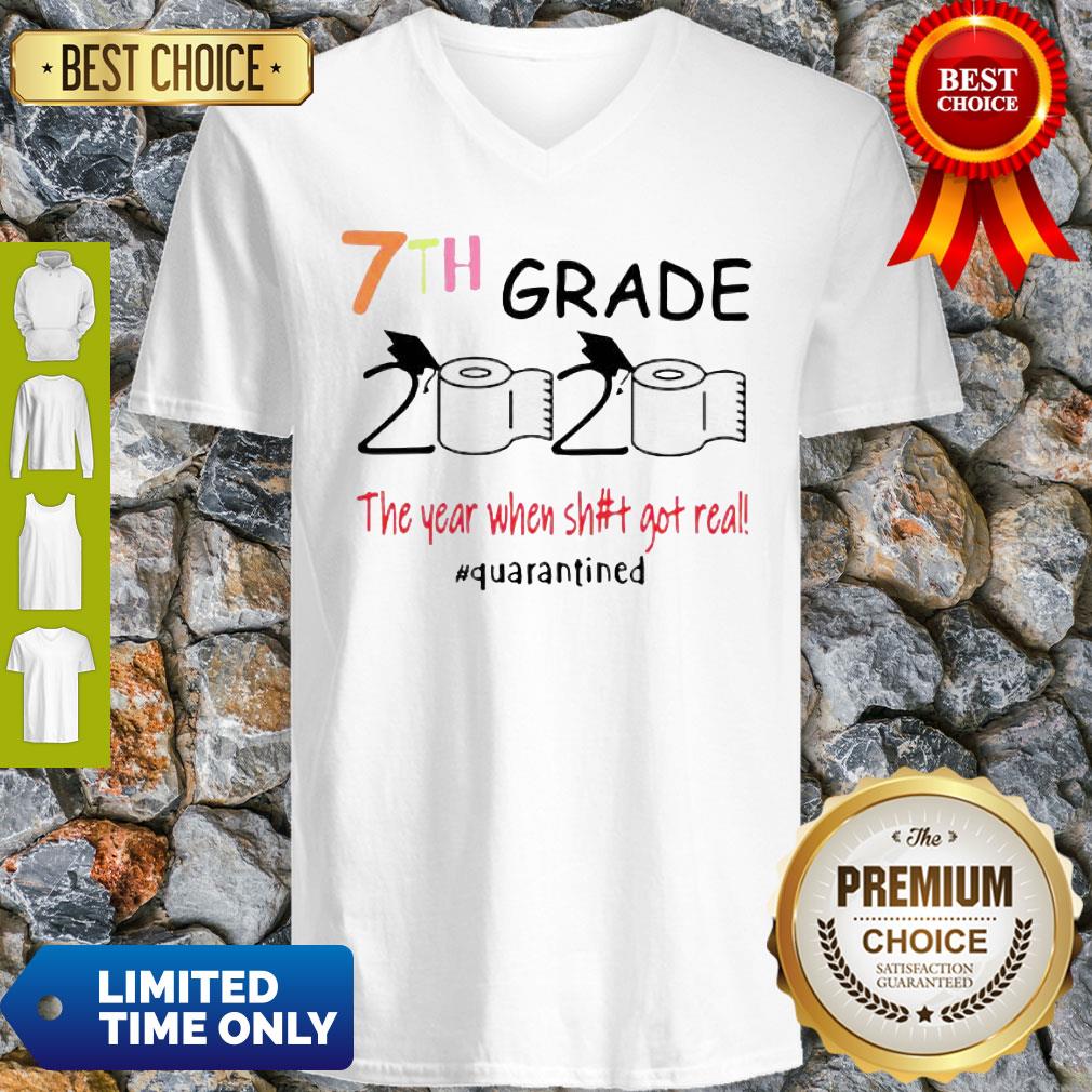 Toilet Paper 7th Grade 2020 The Year When Shit Got Real COVID-19 Shirt