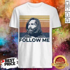 Official True Crime Follow Me Vintage Retro Shirt