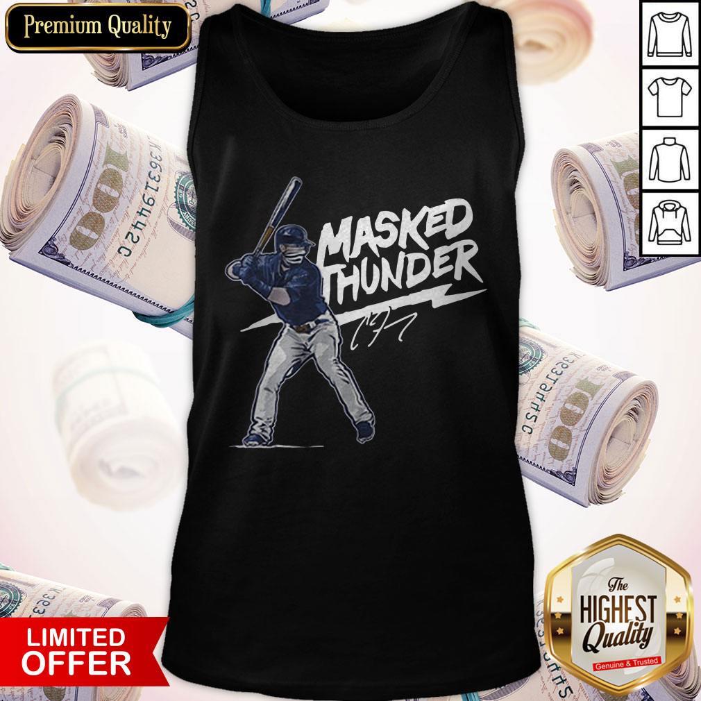 Lovely Clint Frazier Masked Thunder Official Shirt